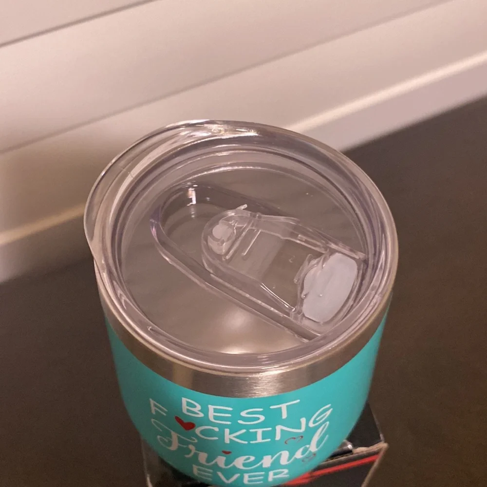 NIB Best F**king Friend Wine Tumbler